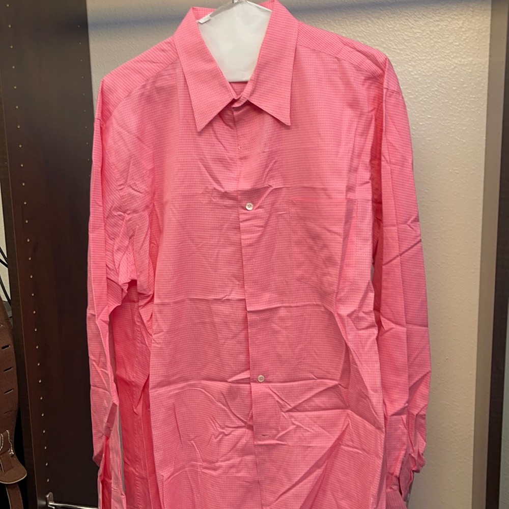 Men’s Martin Gordon men’s dress shirt XXL. Pink